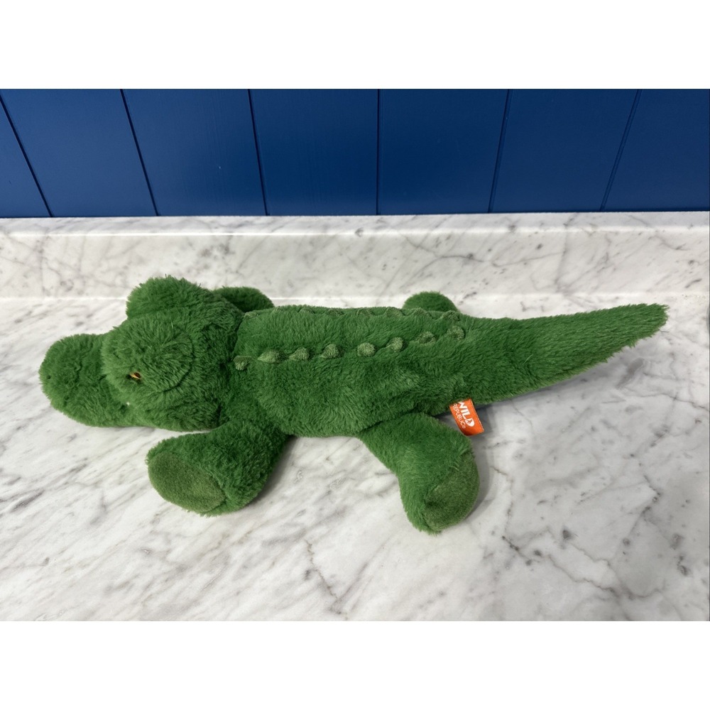 Wild Republic Alligator Green 17"‎ Stuffed Animal Plush Toy